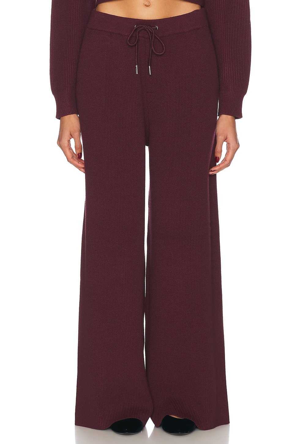 Shop Ser.o.ya Camila Sweatpant In Merlot