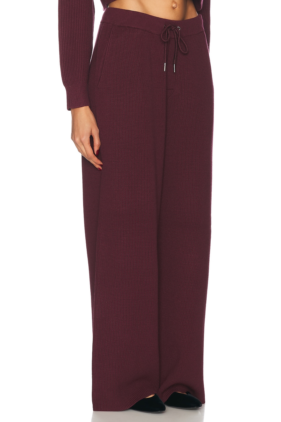 Shop Ser.o.ya Camila Sweatpant In Merlot