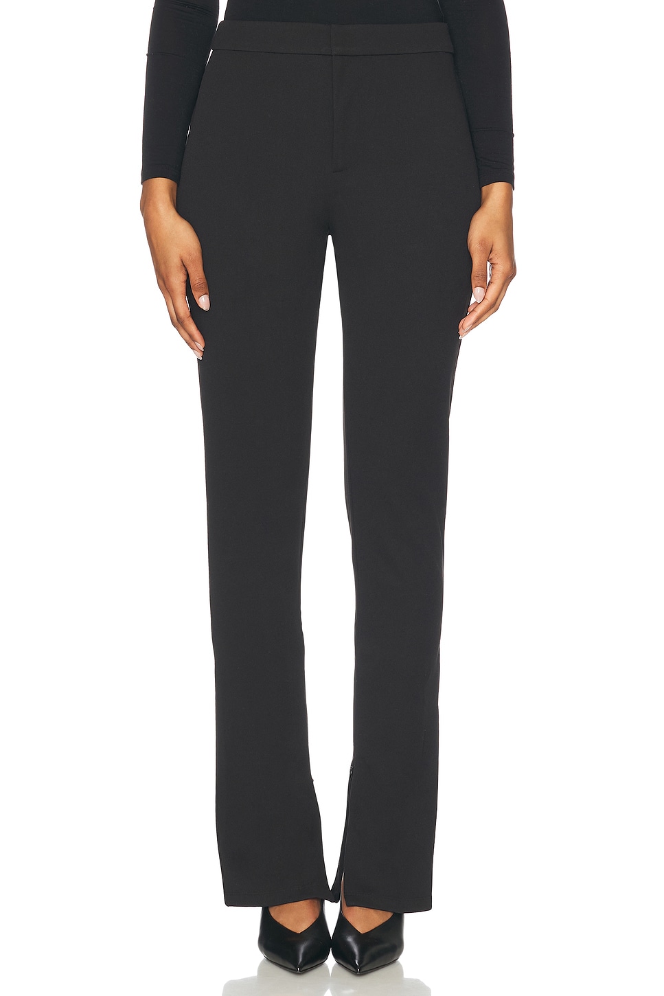 Jinn High Waisted Pant in Black