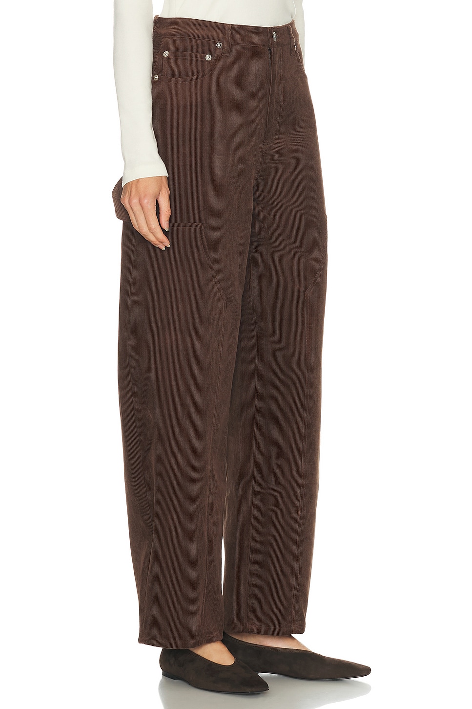 Ser.o.ya Fabi Corduroy Pant In Brown