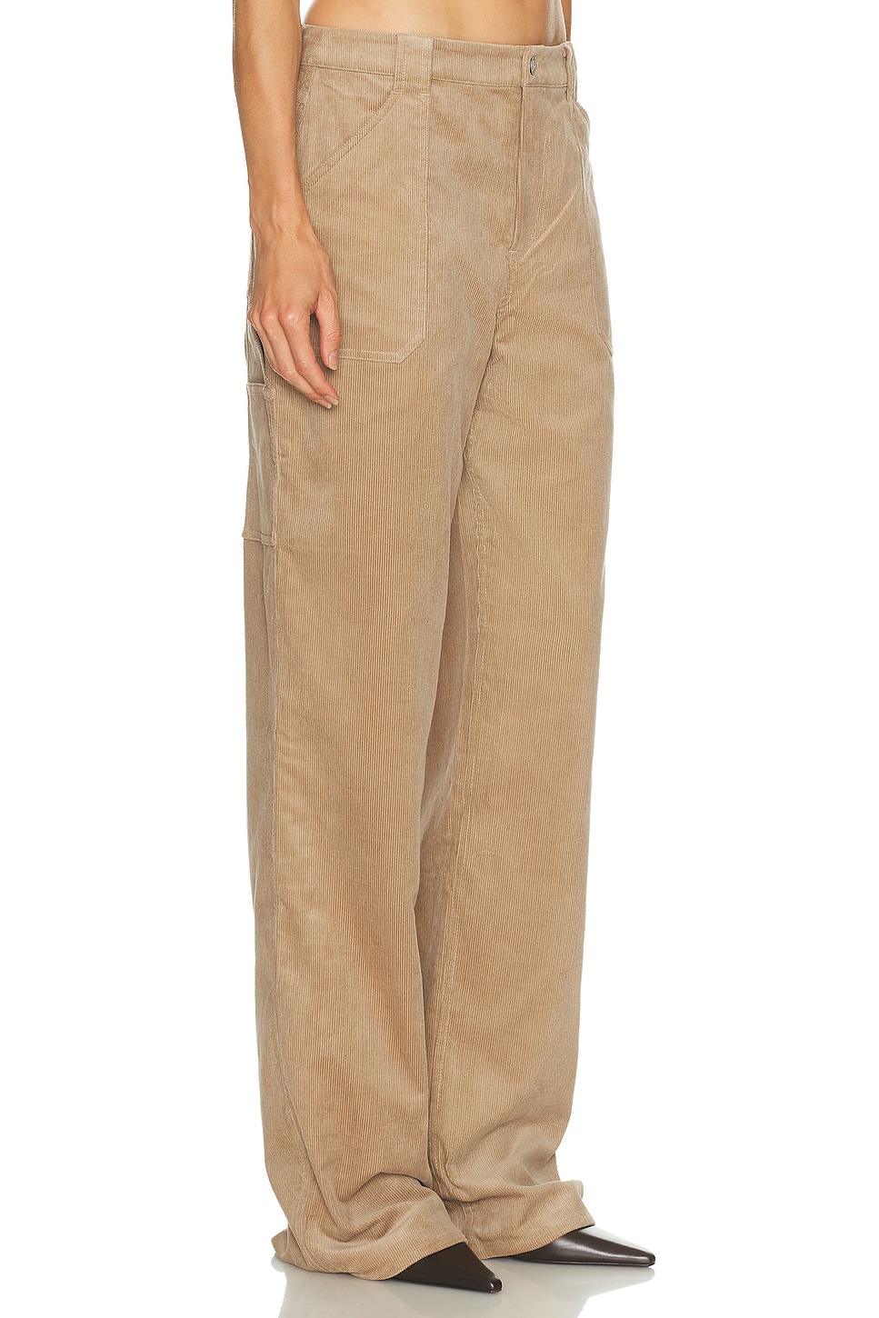 Ser.o.ya Terri Corduroy Pant In Brown
