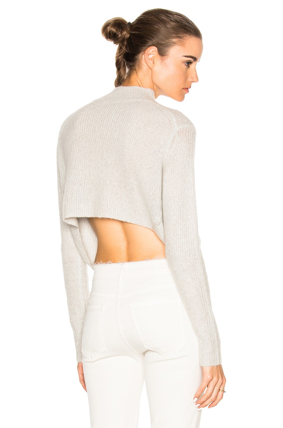 Image 1 of Soyer Crop Sweater in Mist