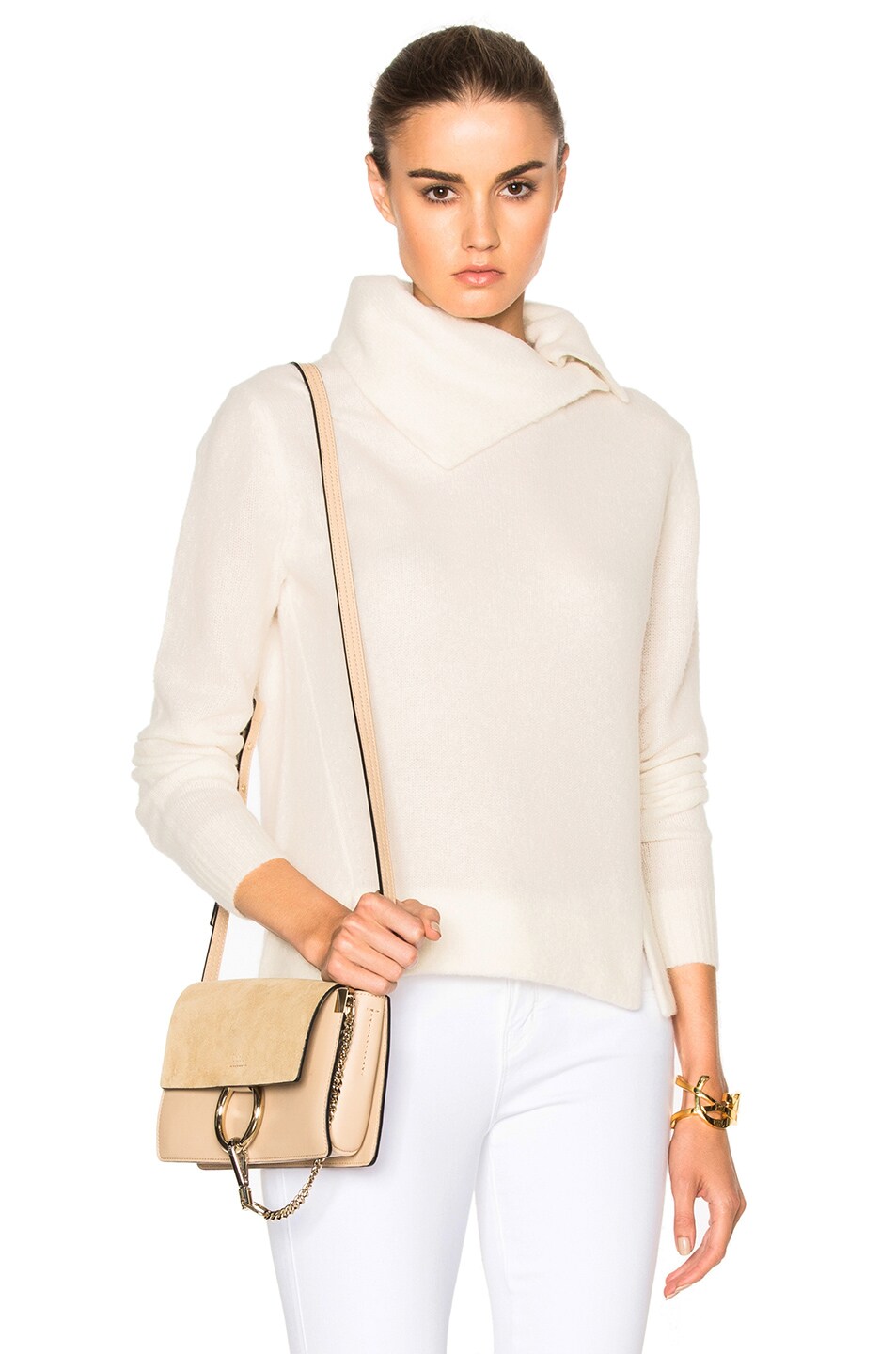 Image 1 of Soyer Turtleneck Sweater in Ivory