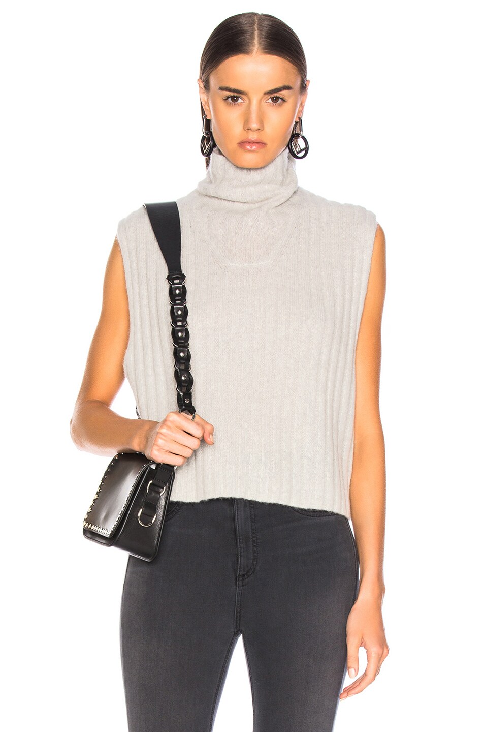 Image 1 of Soyer Bella Cashmere Sleeveless in Mist