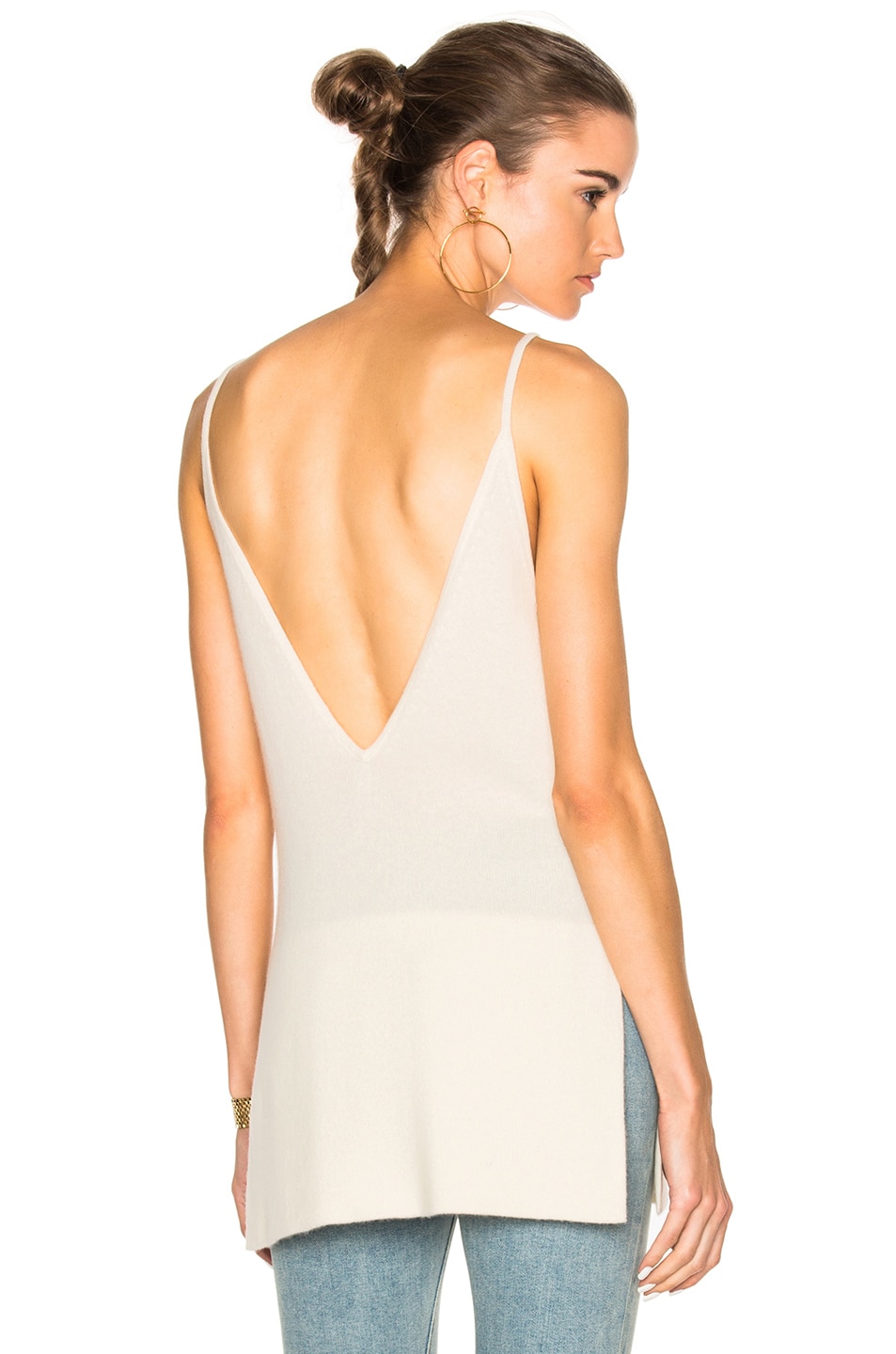 Image 1 of Soyer Cashmere Cami Top in Ivory