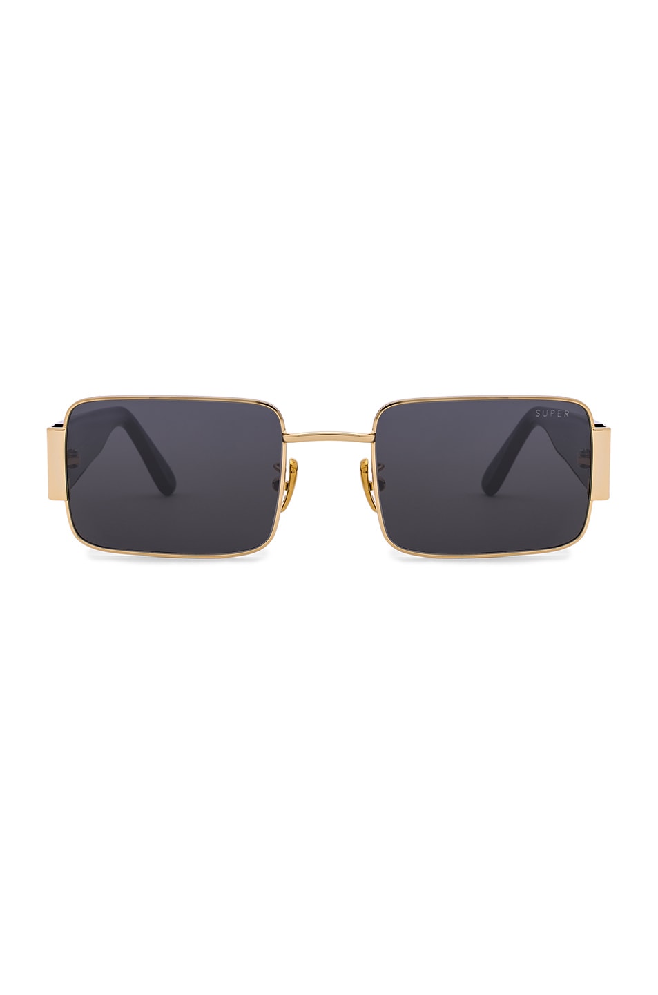 Image 1 of SUPER Z Black Sunglasses in Gold & Black