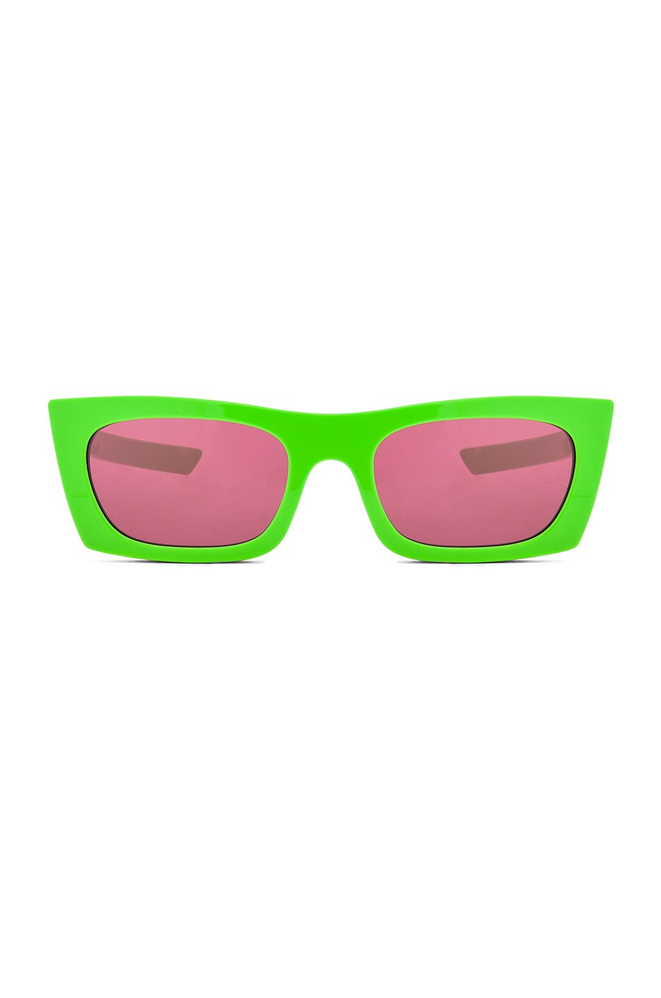 Image 1 of SUPER Fred Sunglasses in Lime