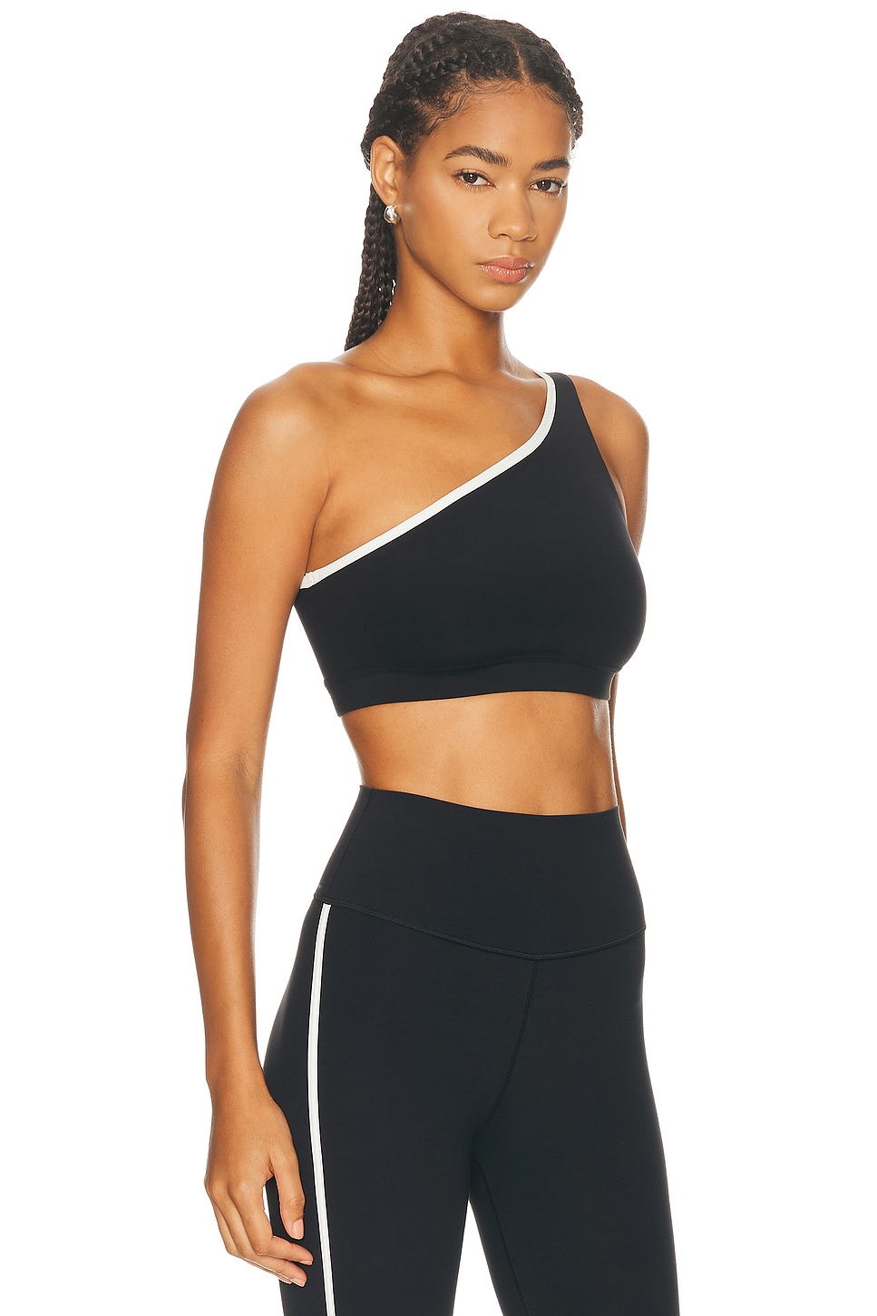 Splits59 Josie Airweight One Shoulder Sports Bra In Multi