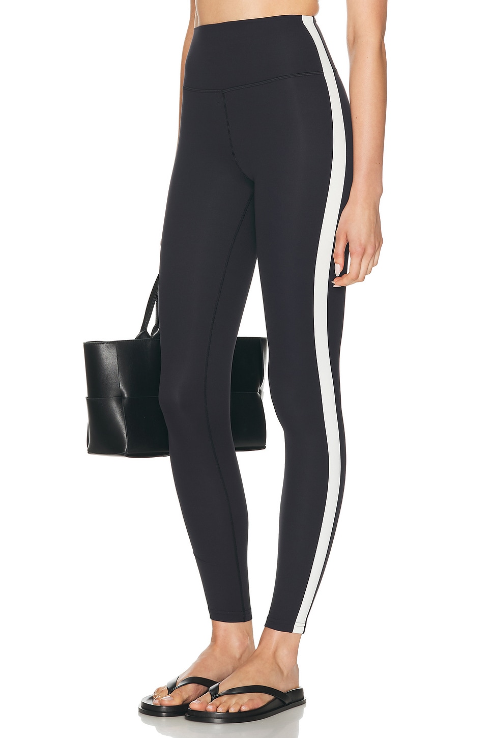 Image 1 of Splits59 Clare High Waist Rigor 7/8 Legging in Black & White
