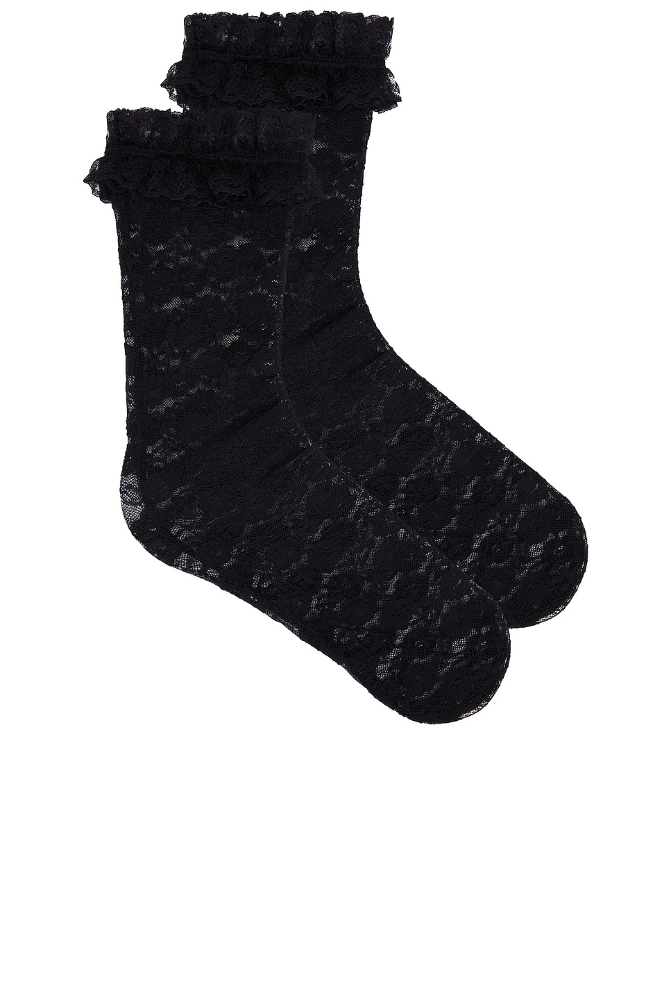 x Christopher Kane Lace Socks in Black