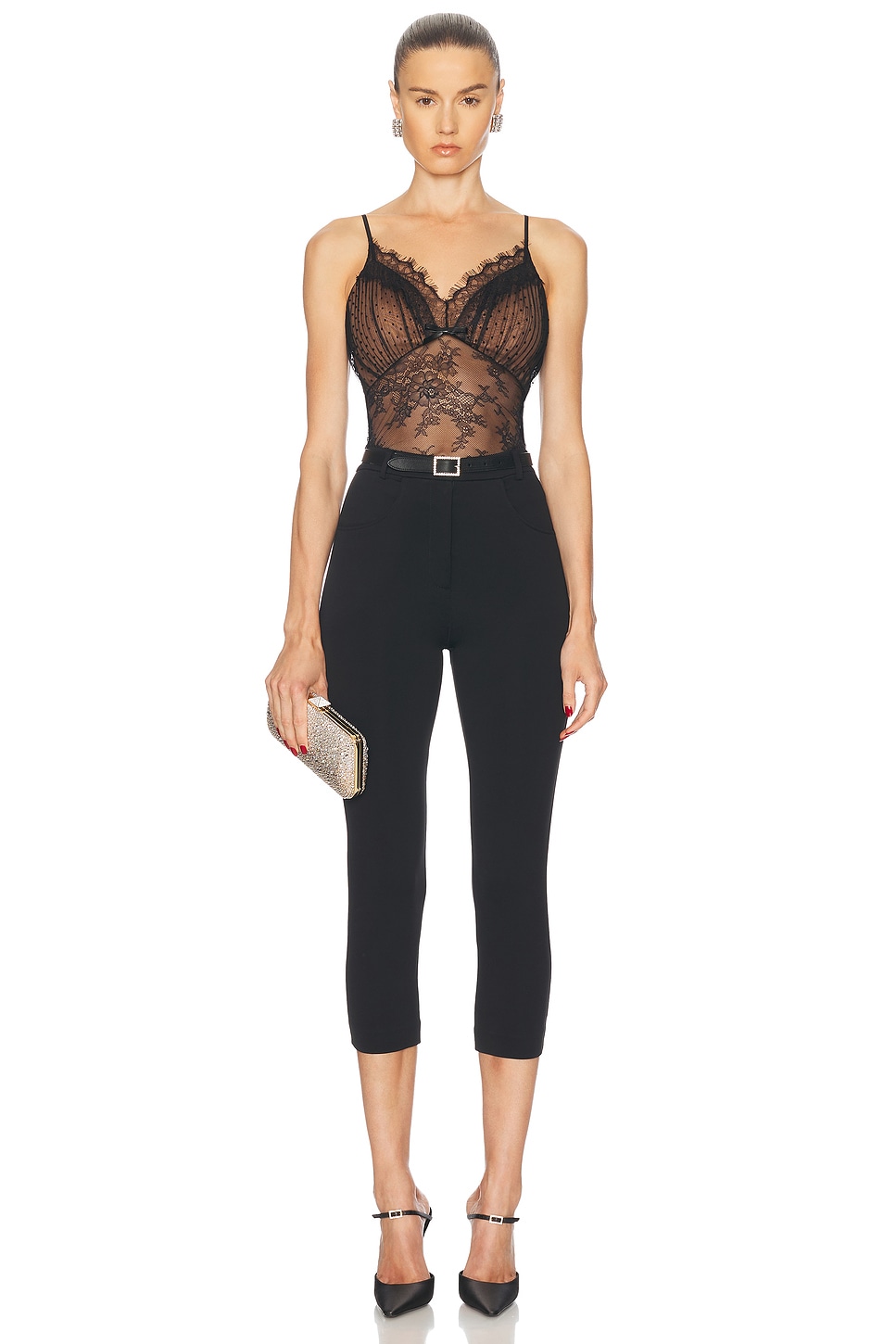 Dot Mesh Bodysuit - Thumbnail 5