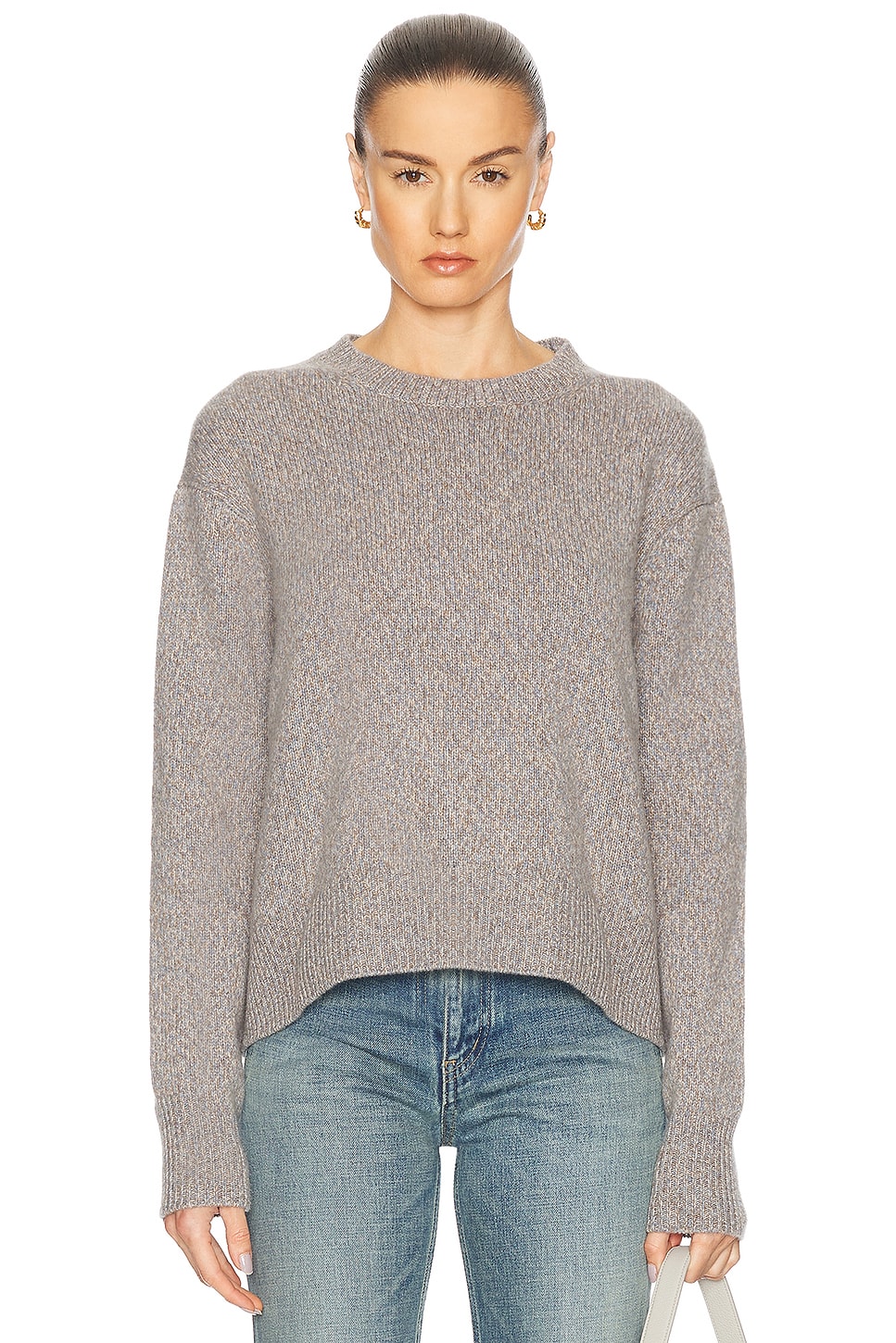 Image 1 of SPRWMN Charlie Sweater in Ocean