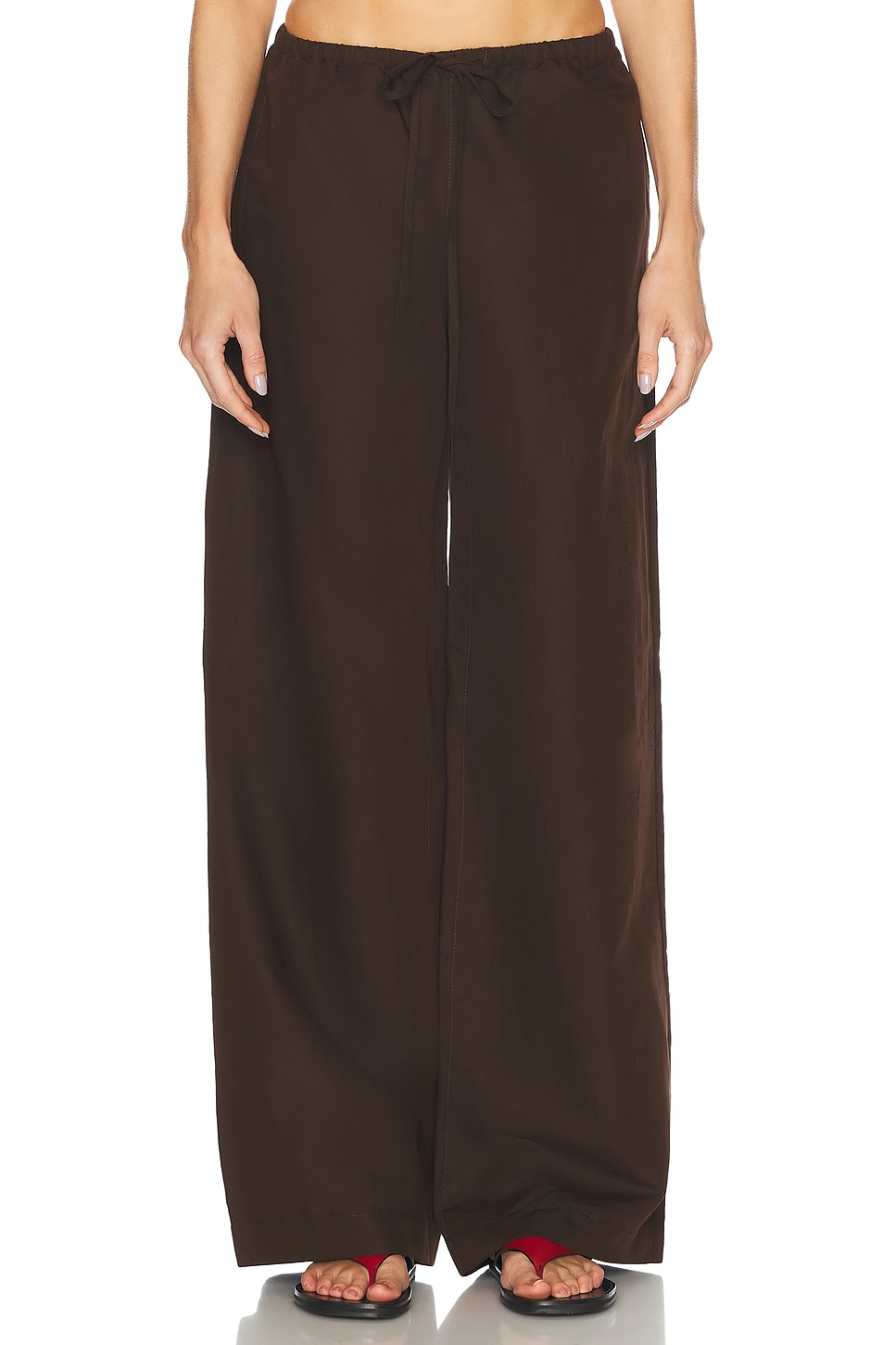 Baggy Easy Pant in Brown