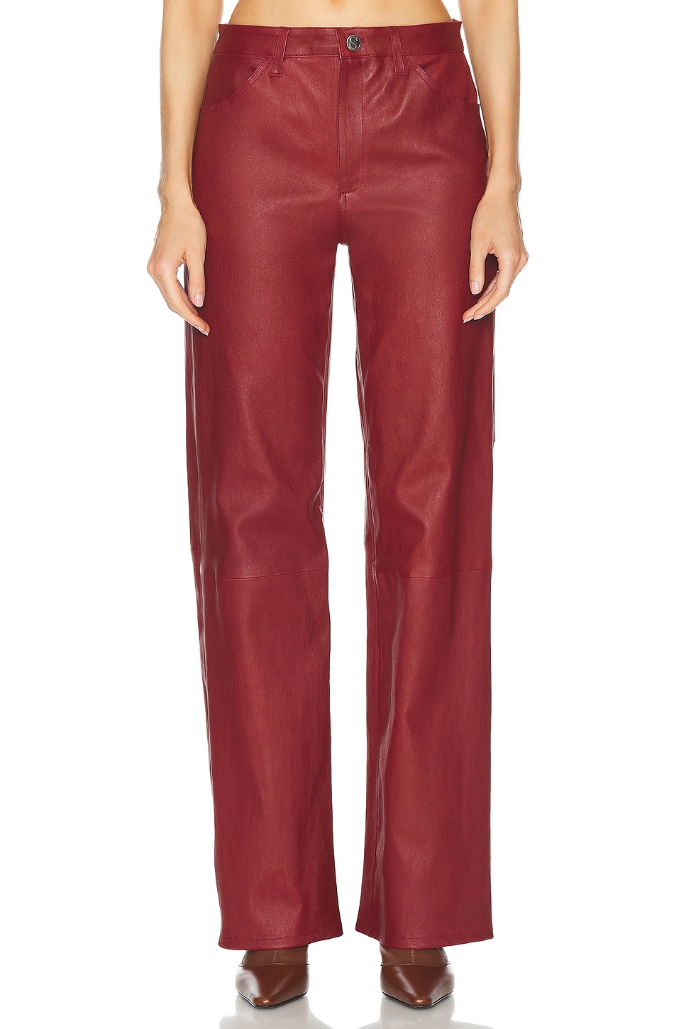 Sprwmn Carpenter Pant In Cherry