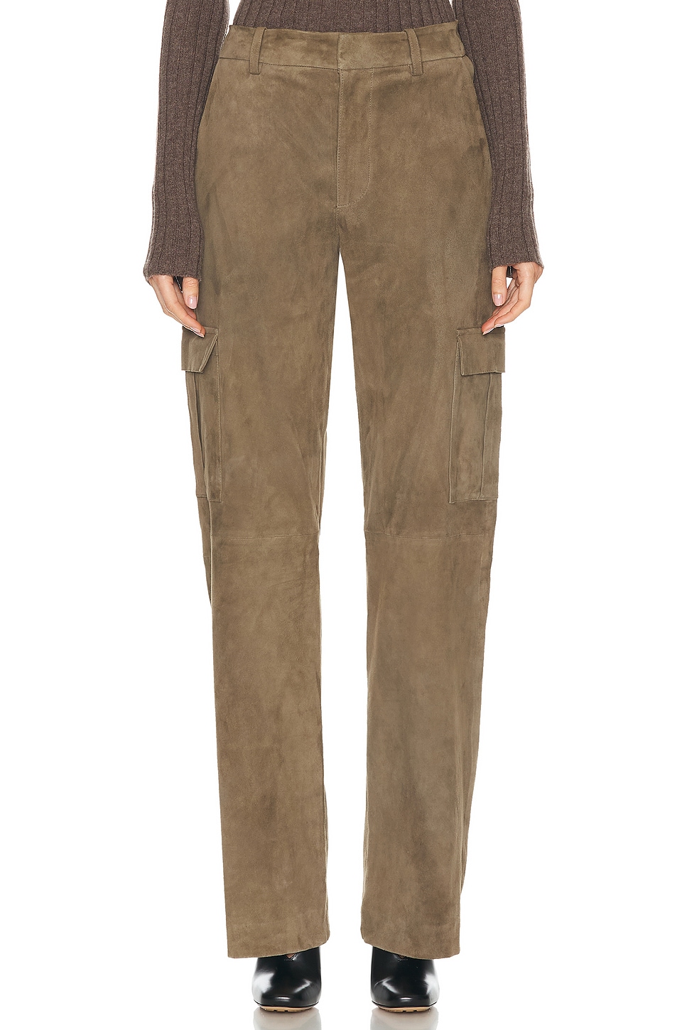 Baggy Cargo Pant in Green