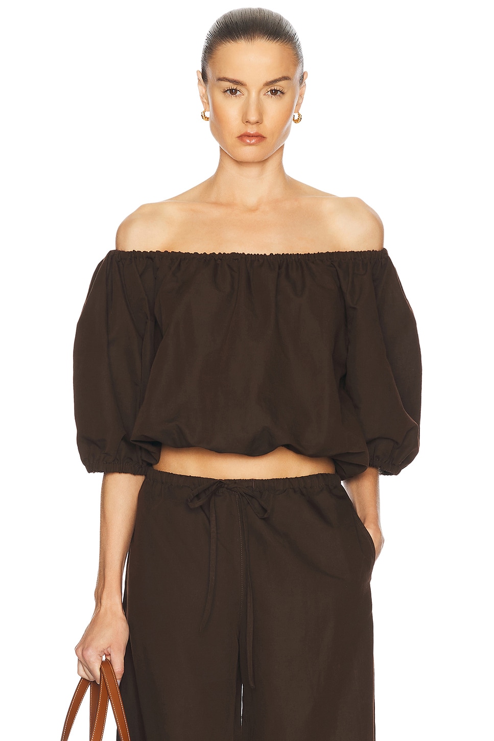 Isabel Top in Brown
