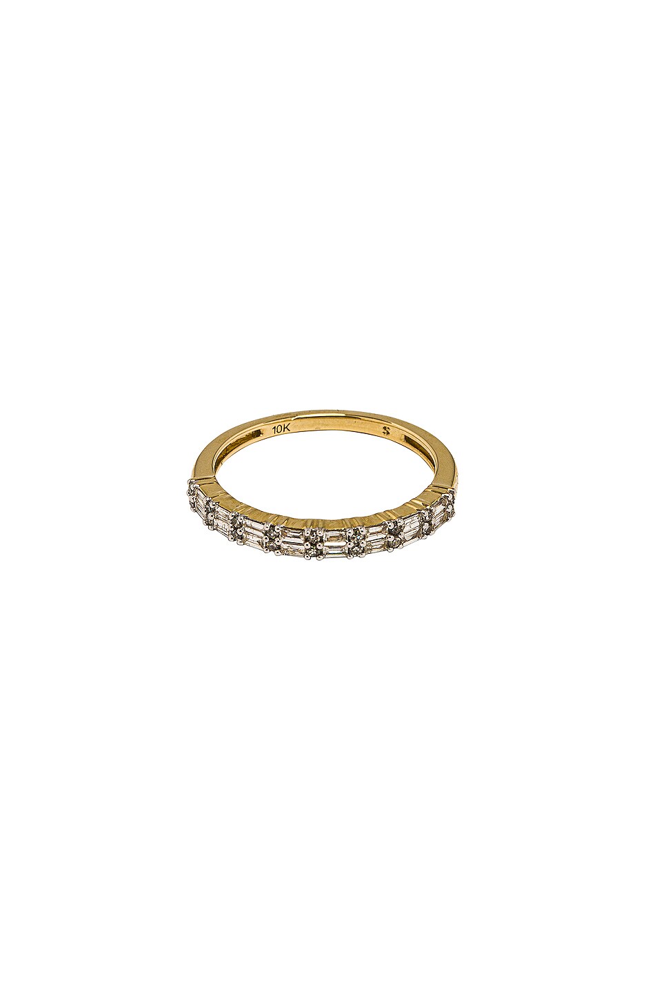 Image 1 of STONE AND STRAND Diamond Code Ring in 10K Gold & Diamond
