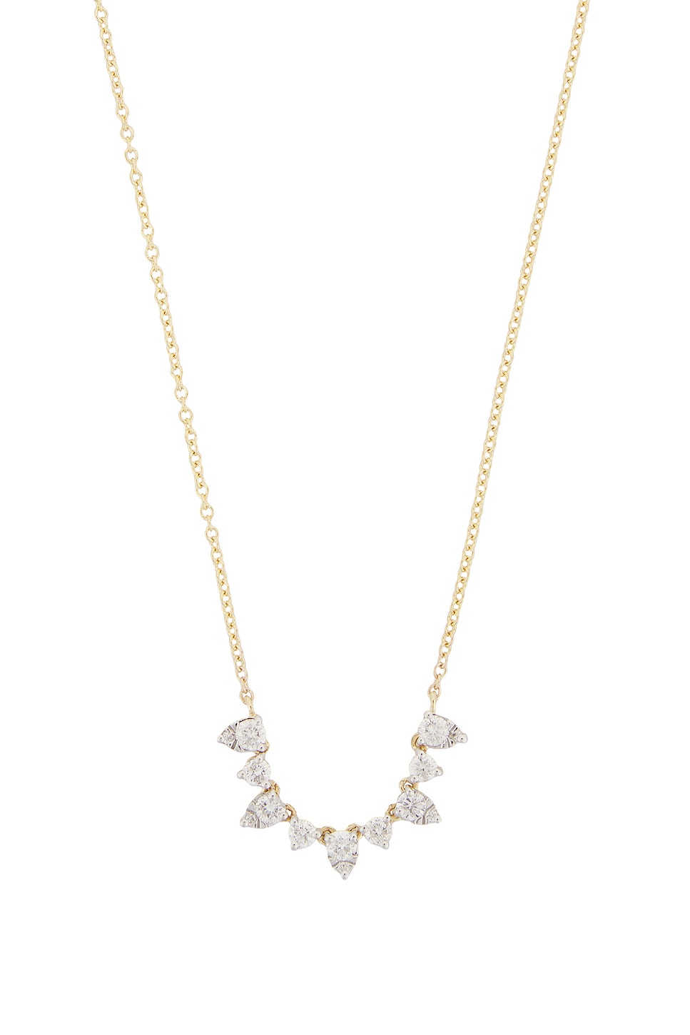 STONE AND STRAND PERFECT PEAR TIARA NECKLACE 