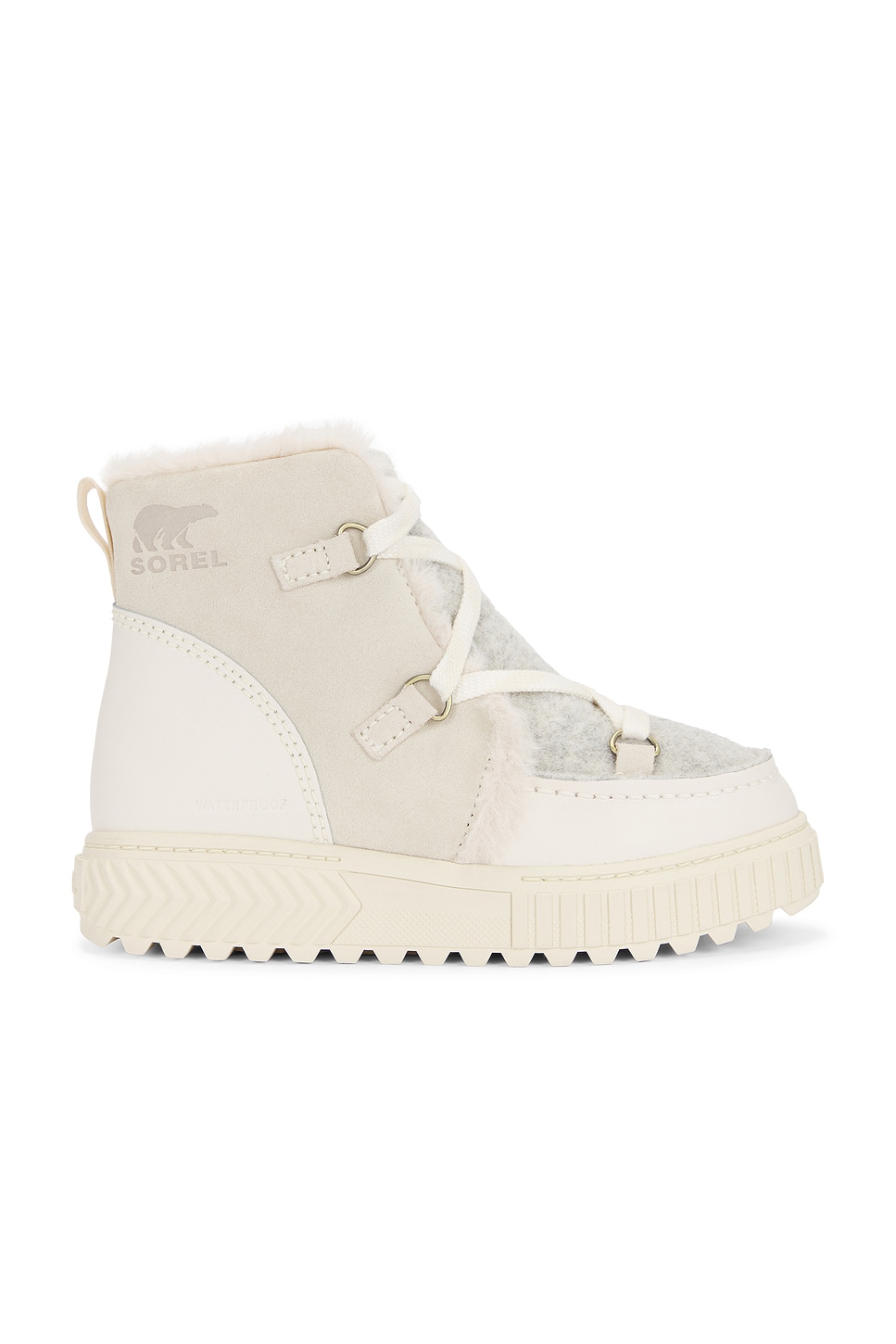 One Ave Alpine Boot in Cream