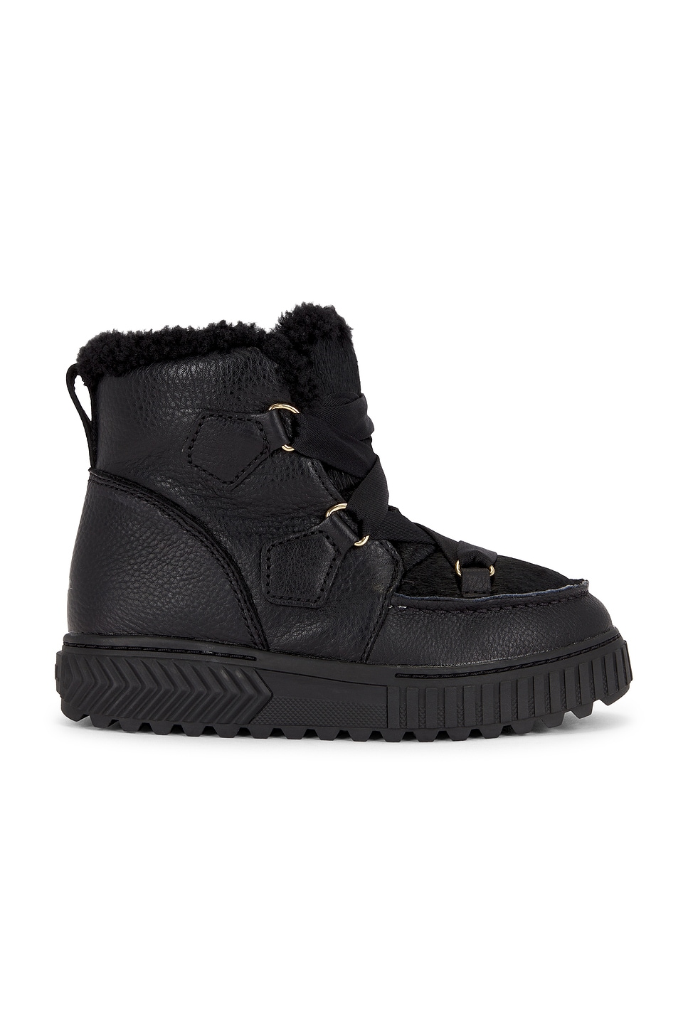 Image 1 of Sorel Ona Ave Alpine Lux Boot in Black & Snow