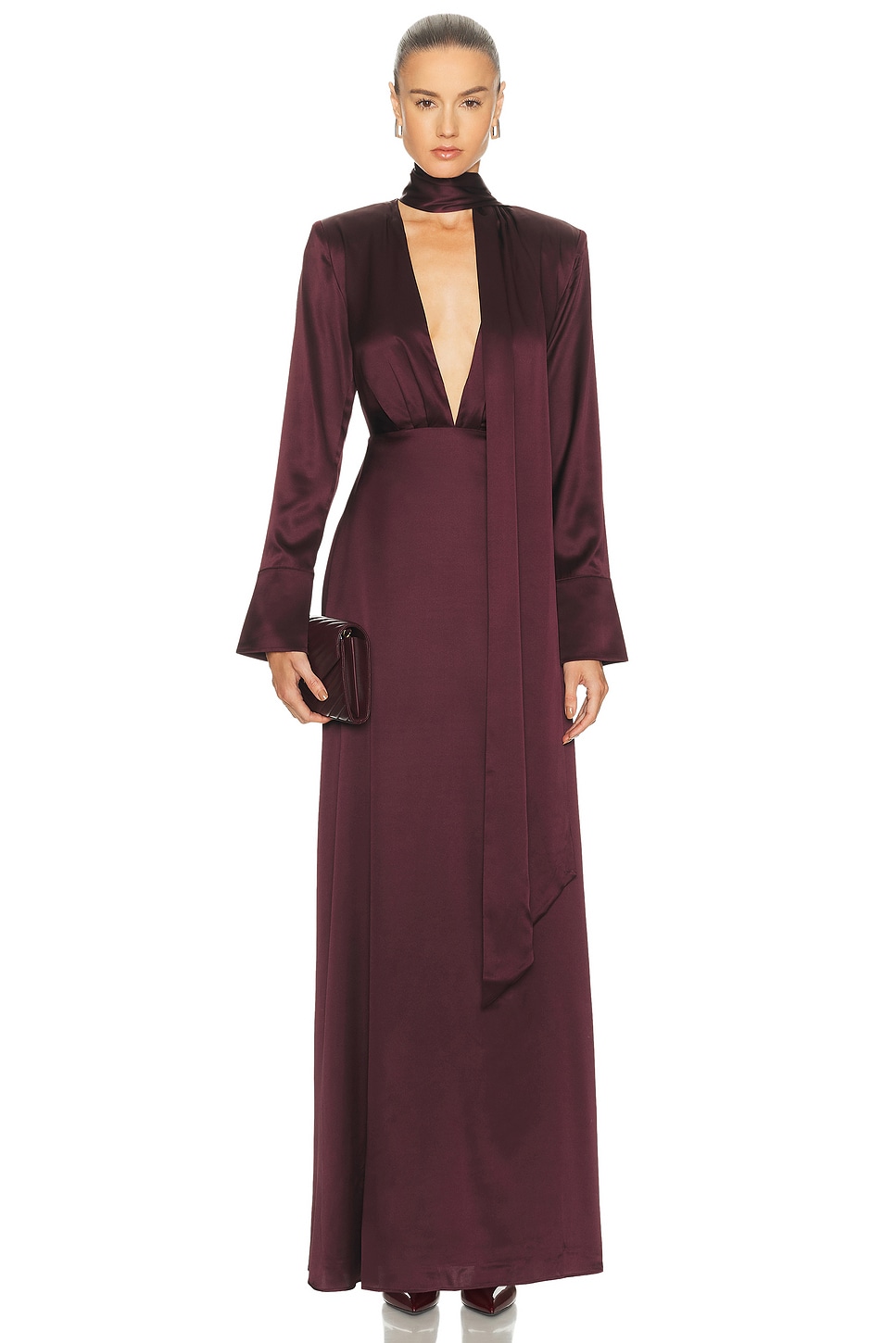 Image 1 of SRG Irina Dress in Cabernet