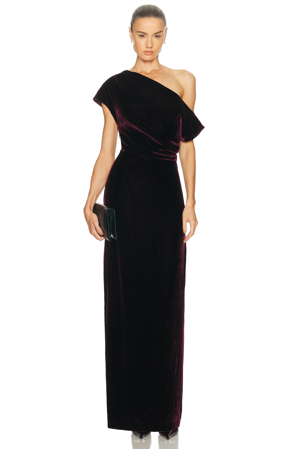 Image 1 of SRG Paola Dress in Burgundy