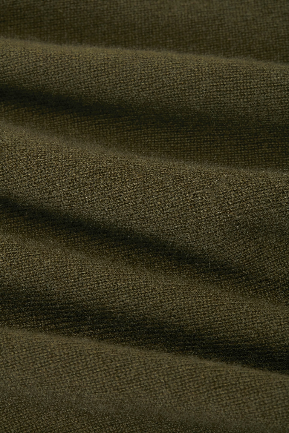 Image 7 of SRG Axele Cashmere Knit Cape in Dark Olive