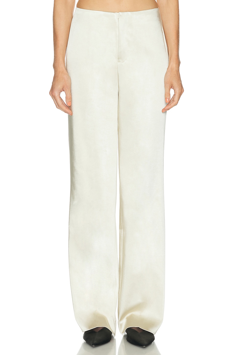 Image 1 of SRG Cosette Trouser in Satin Beige