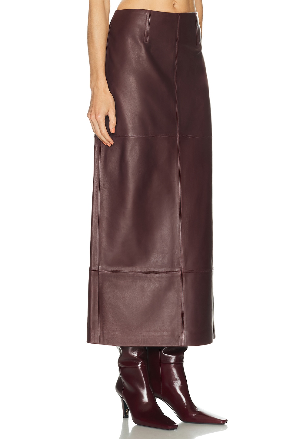 SRG Mango Leather Skirt thumbnail