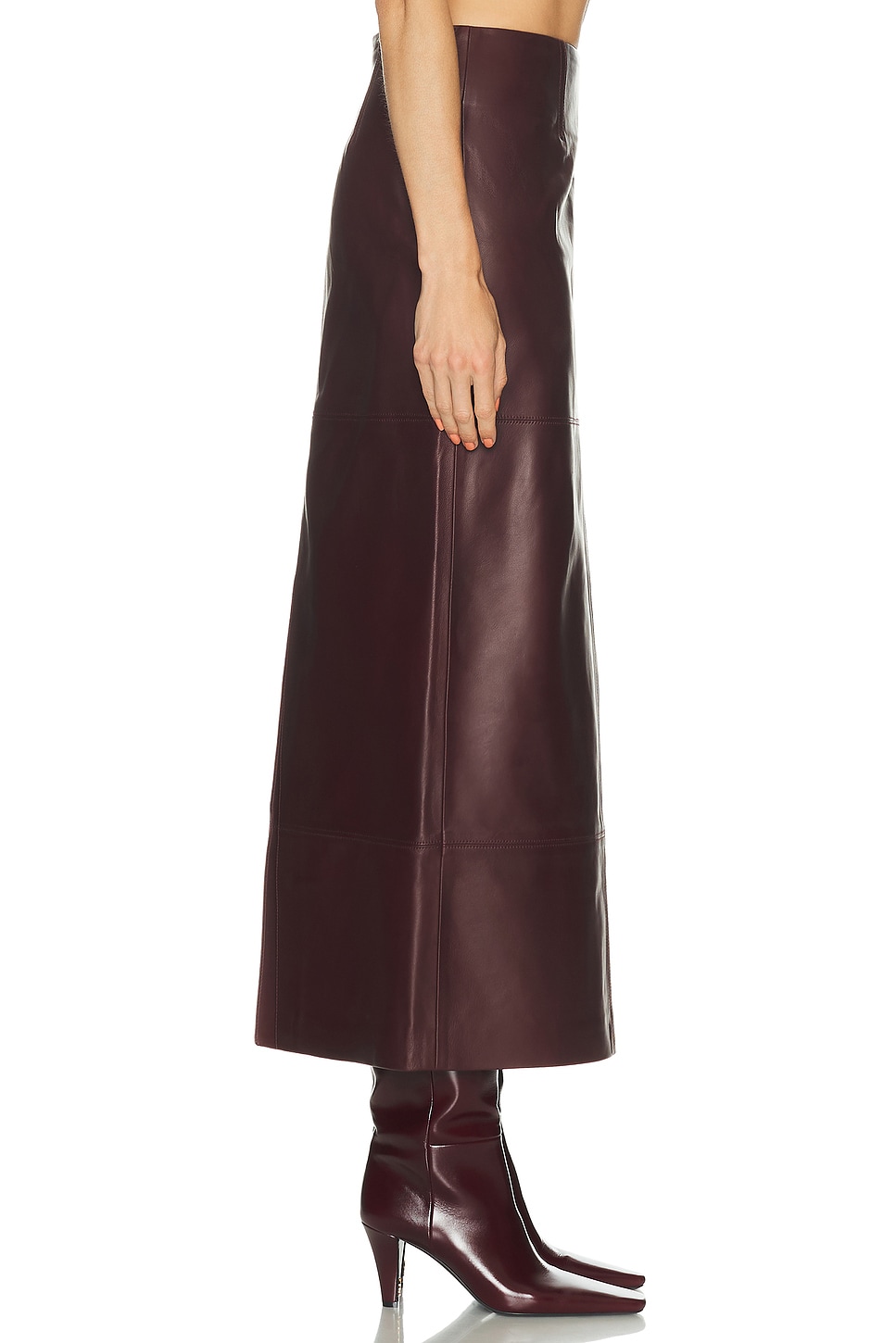 SRG Mango Leather Skirt thumbnail