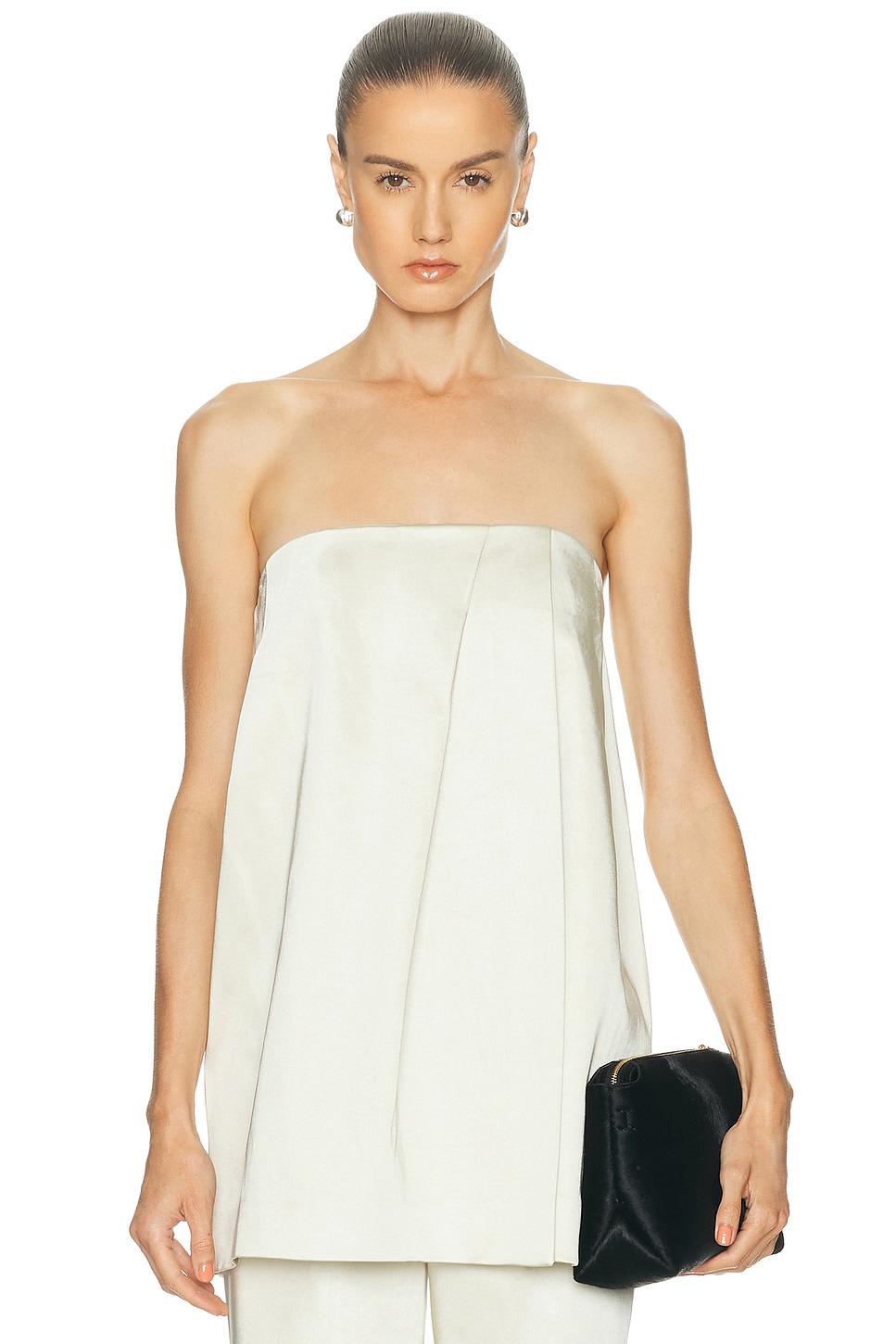 Image 1 of SRG Monet Top in Satin Beige