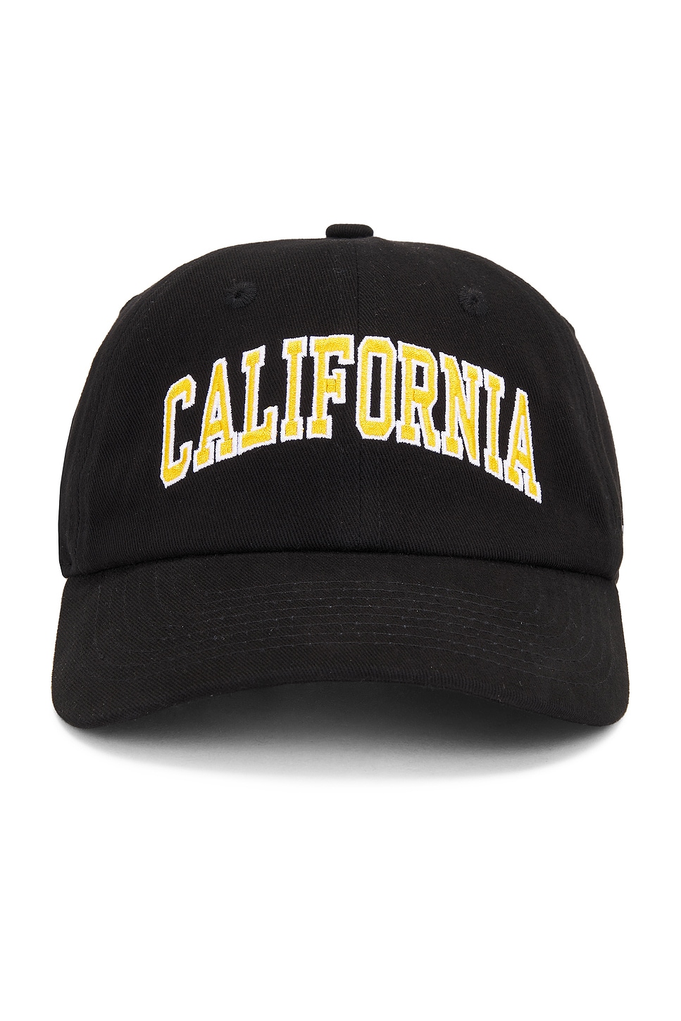 California Embroidered Hat in Black