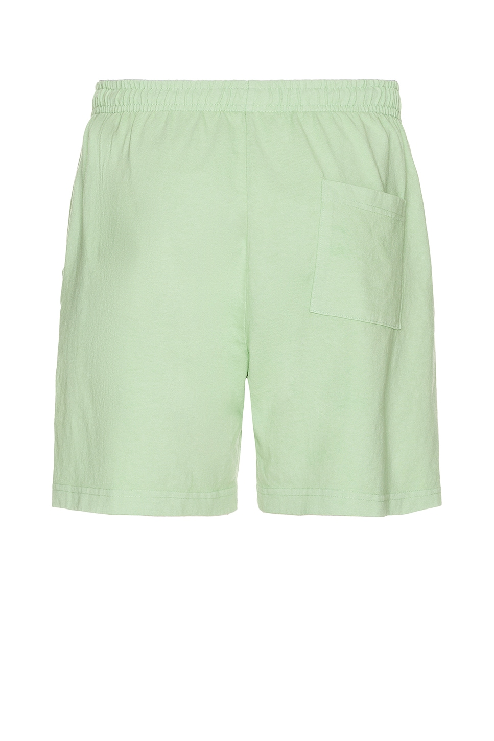 Shop Sporty And Rich Usa Health Club Gym Shorts In Thyme