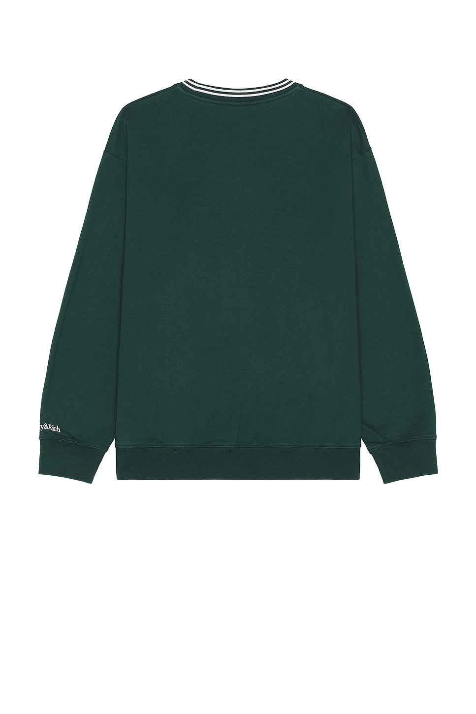 Shop Sporty And Rich League Crewneck In Forest