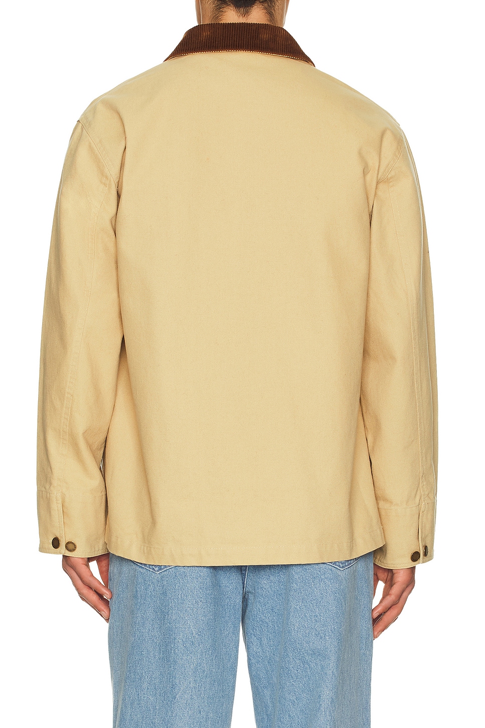 Sporty And Rich Srhwc Painters Jacket In Yellow