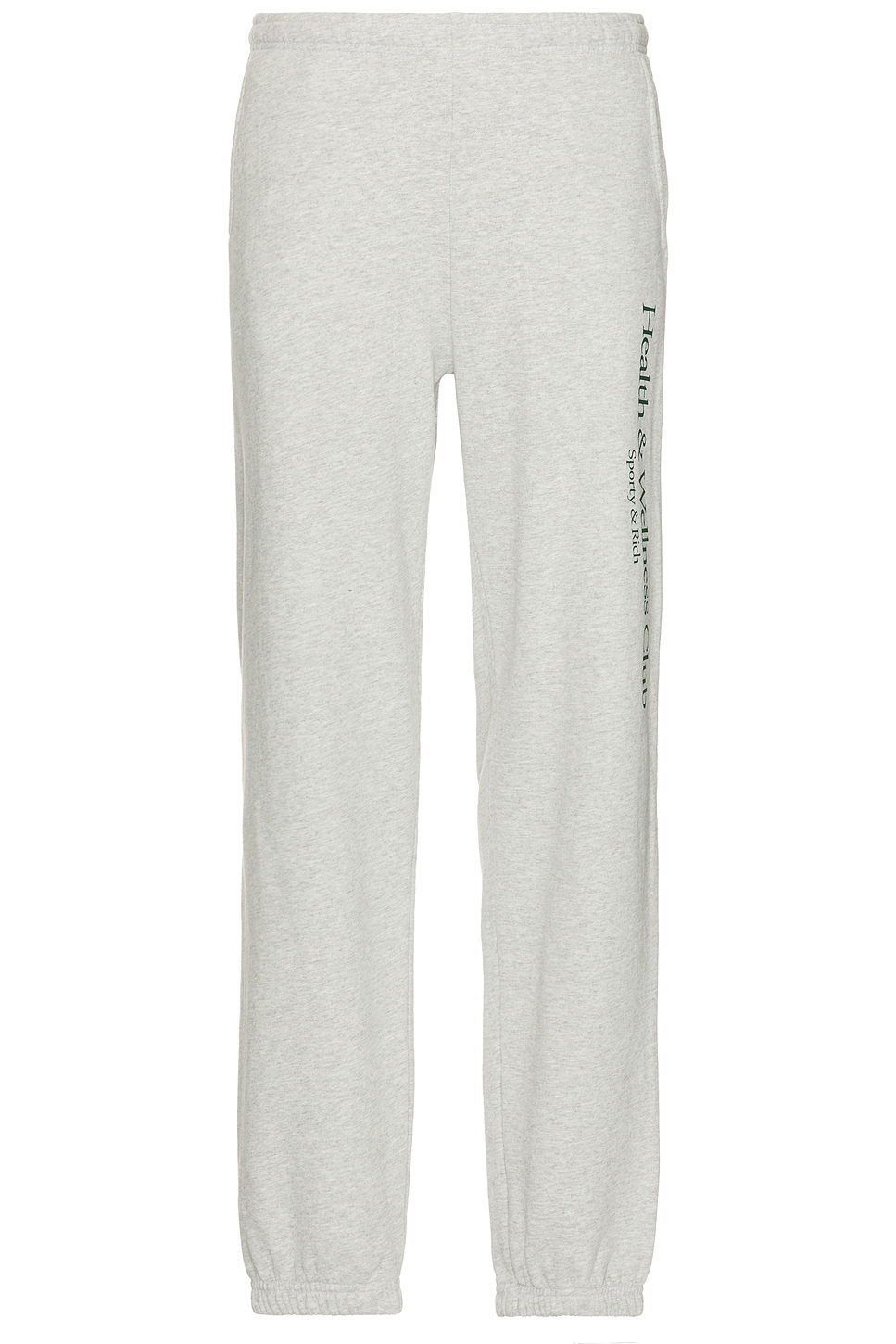 H&W Crest Sweatpant in Light Grey