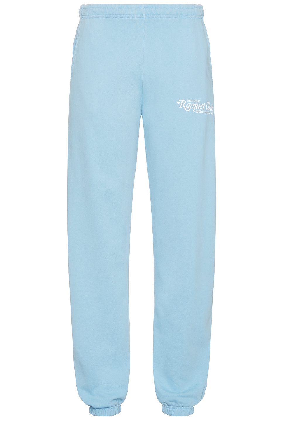 Image 1 of Sporty & Rich 94 Racquet Club Sweatpants in Sky Blue