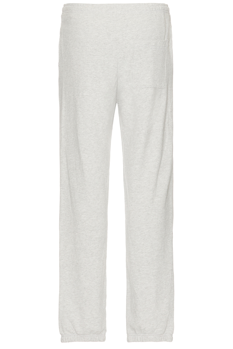 Shop Sporty And Rich Varsity Crest Sweatpant In Heather Grey