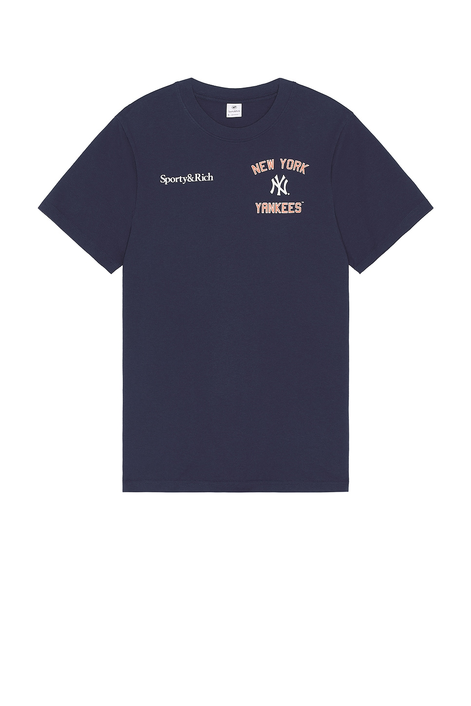 Image 1 of Sporty & Rich Home Run T-Shirt in Navy