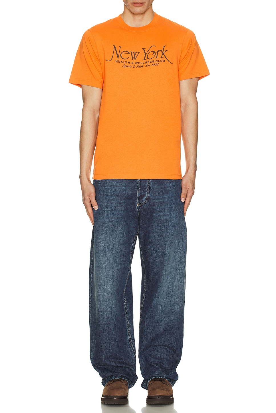 Image 1 of Sporty & Rich NY 94 T-Shirt in Squash