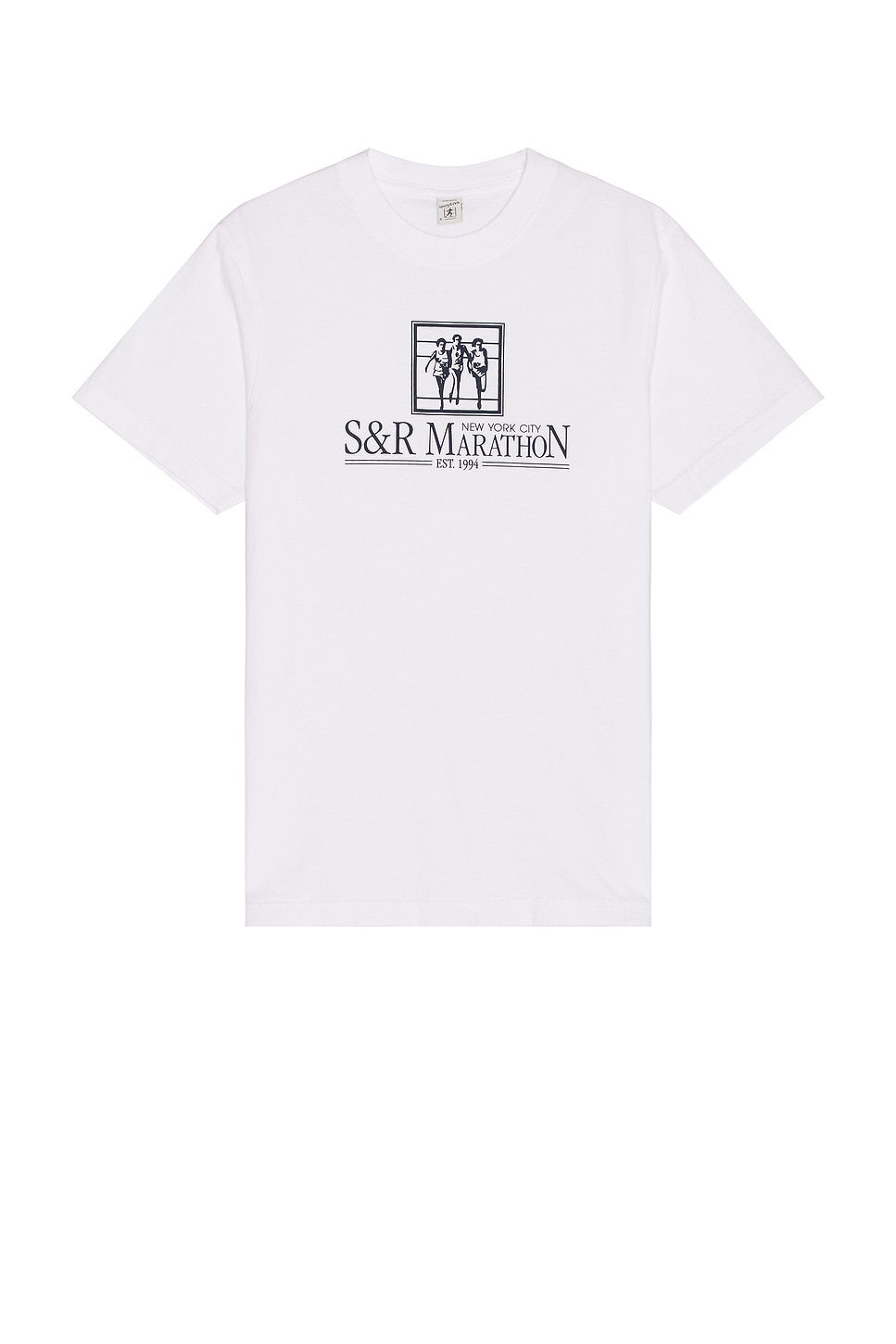 NY Marathon T-Shirt in White