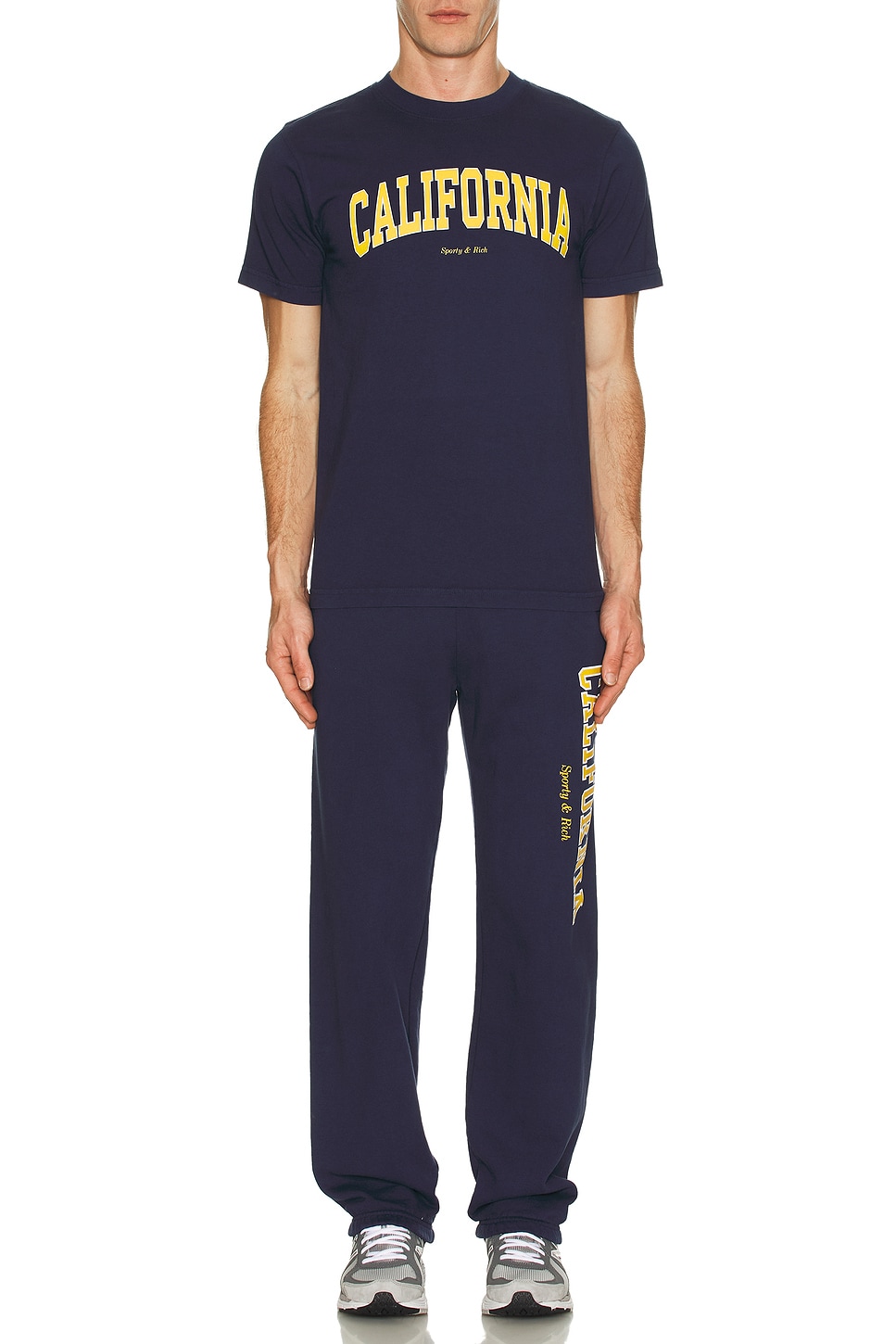 Image 1 of Sporty & Rich California T-Shirt in Navy