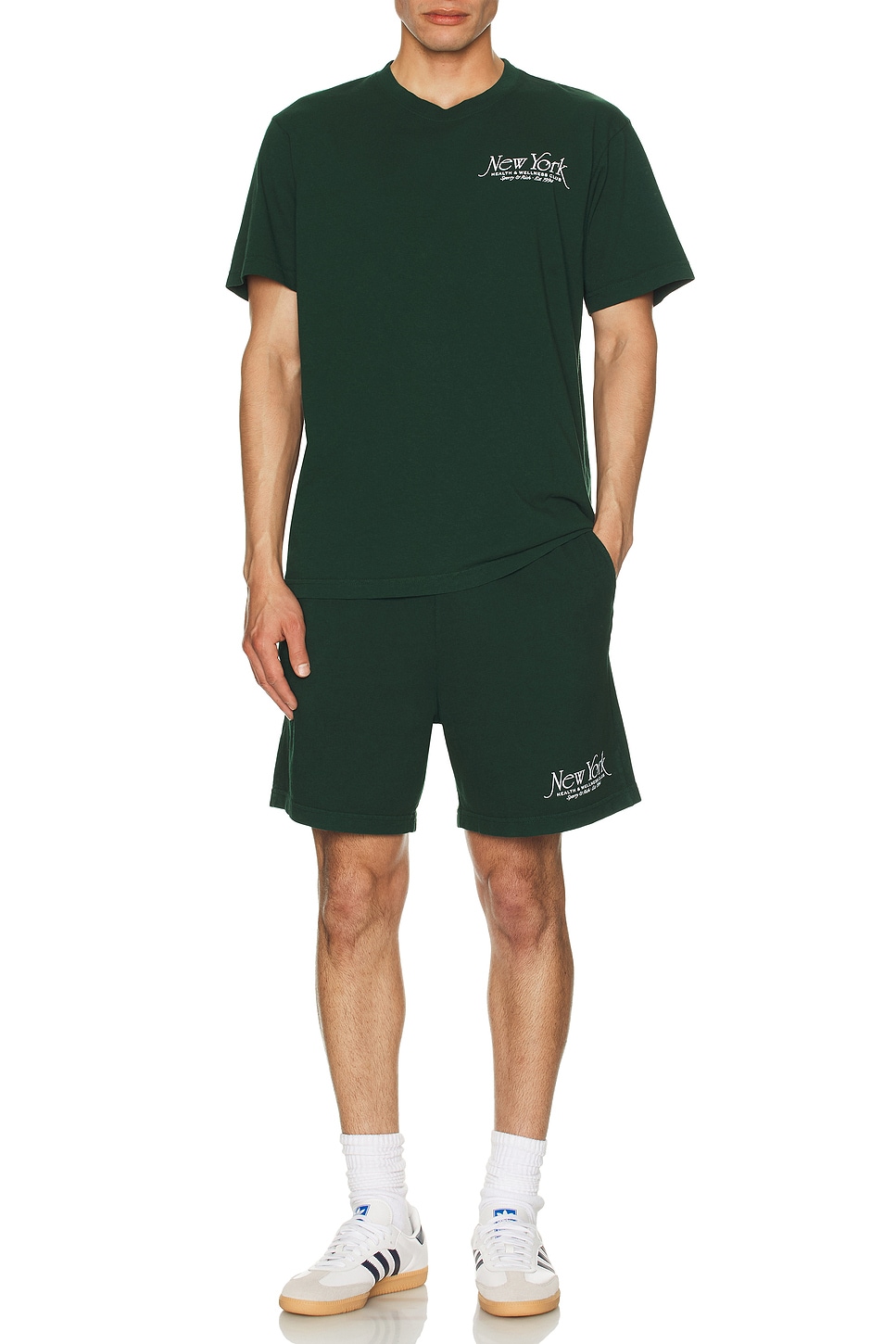Image 1 of Sporty & Rich NY 94 T-Shirt in Forest