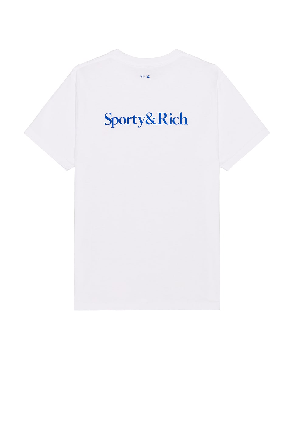 Image 1 of Sporty & Rich Dodgers Serif T-Shirt in White