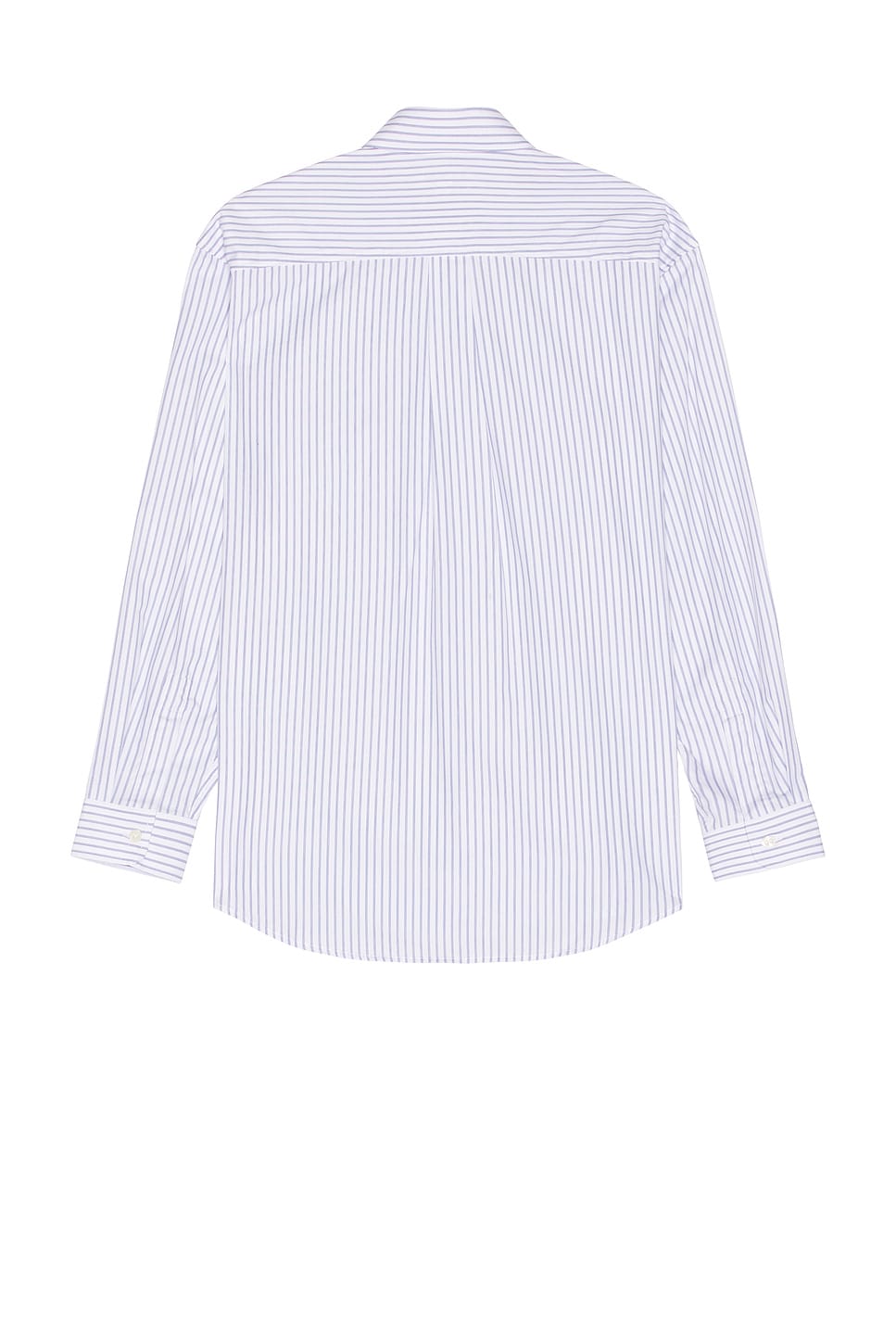 Shop Sporty And Rich S.r. Sport Oversized Shirt In White & Navy