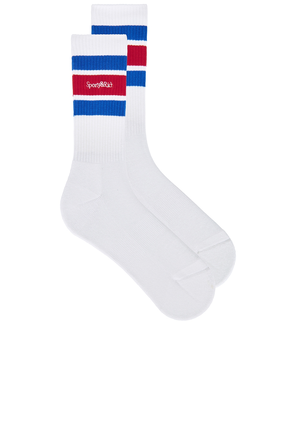 Sporty And Rich Serif Logo Socks