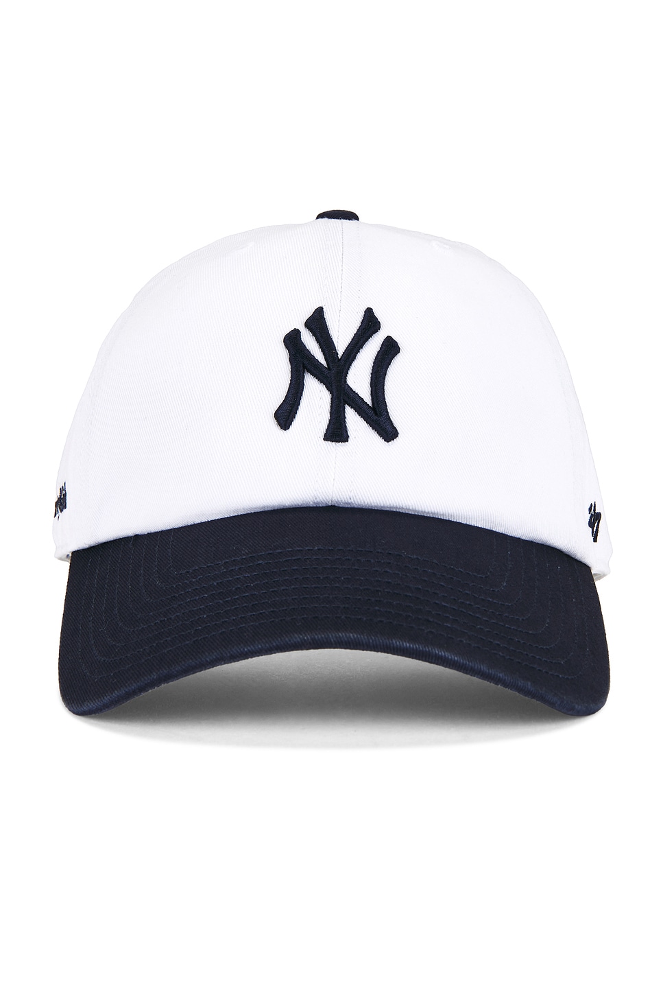 Sporty And Rich X Ny Yankees Serif Hat In Blue