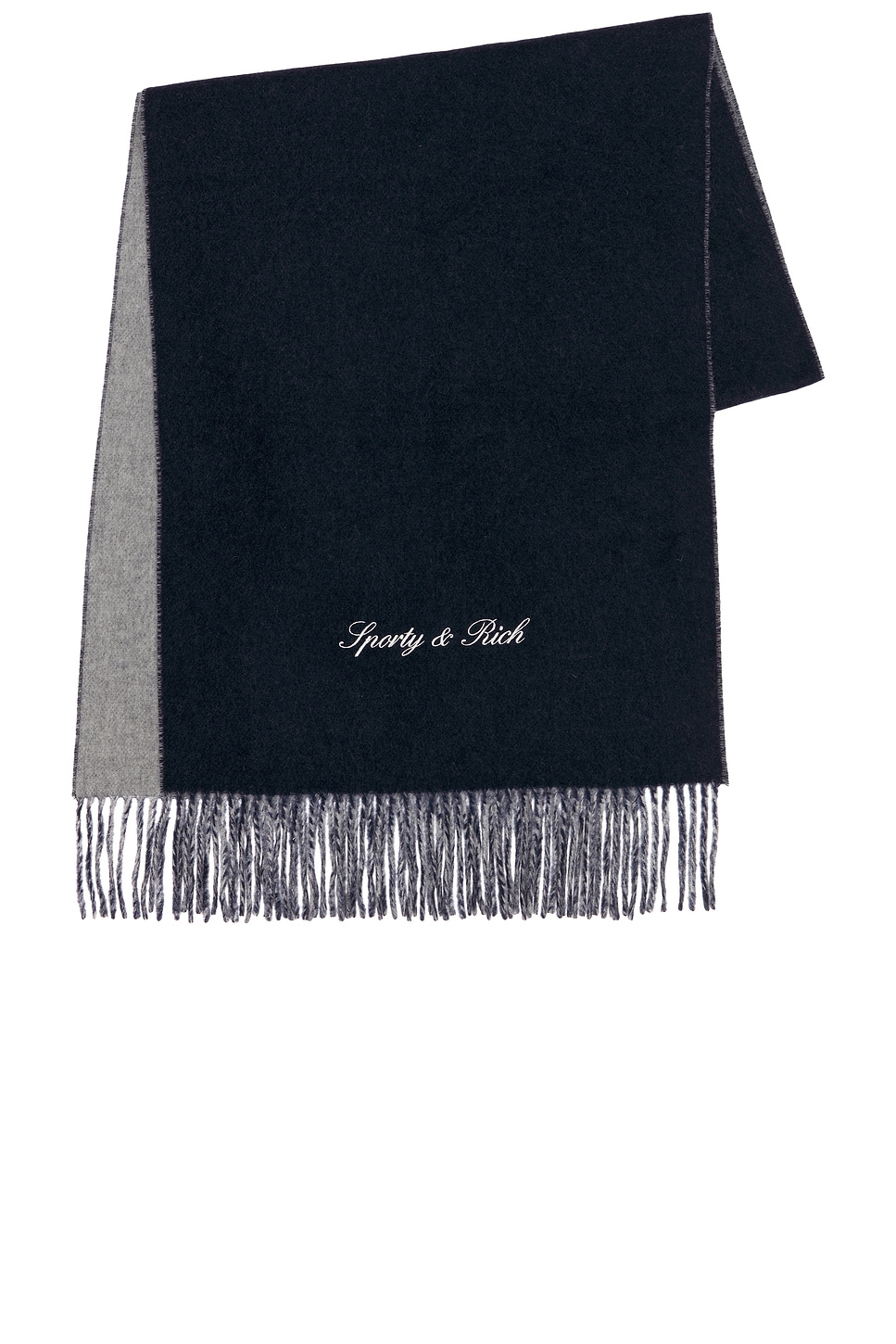 Sporty & Rich Signature Logo Duo Scarf