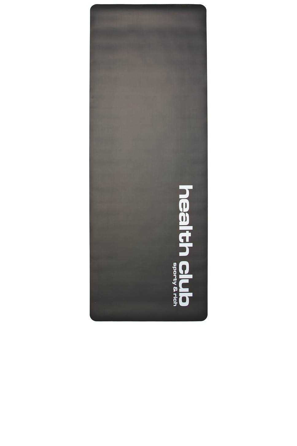 Sporty And Rich Bold Health Yoga Mat In Black