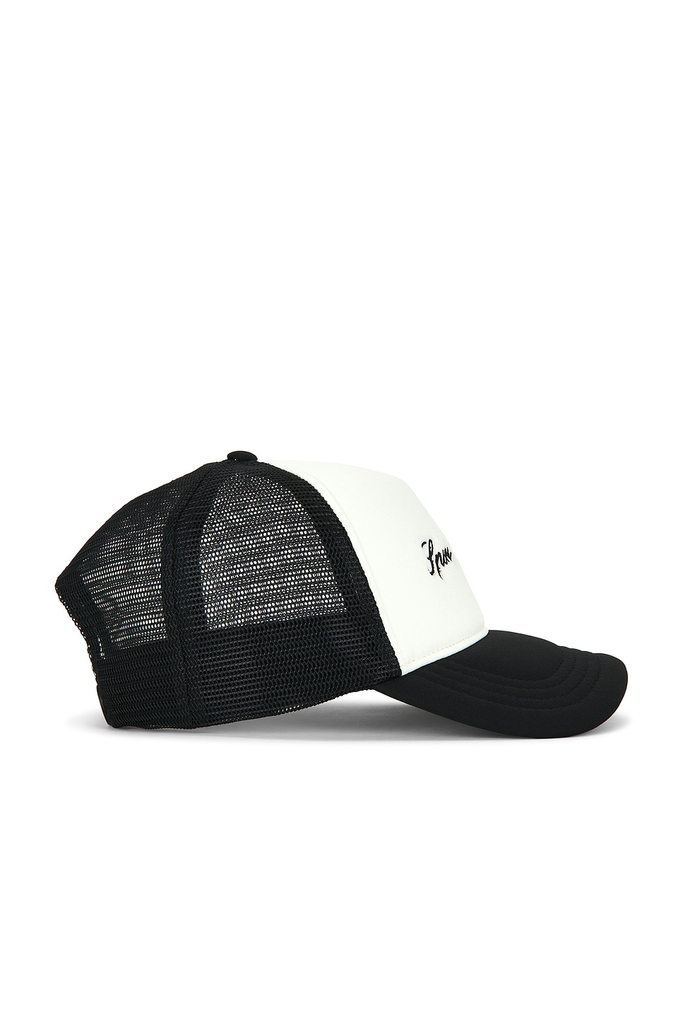 Sporty & Rich Signature Logo Trucker Hat | Thumbnail 3 Sporty & Rich Signature Logo Trucker Hat | Thumbnail 3